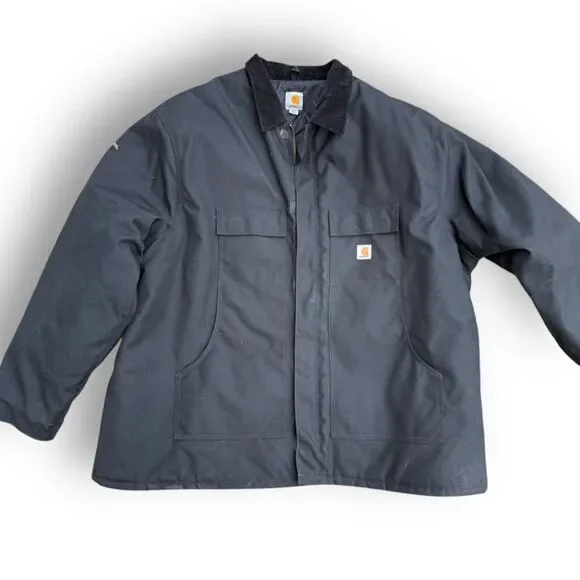 Carhartt Men's Dark Jacket with Black Accents - Picture 6 of 8
